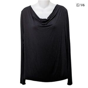 Dolan from Anthropologie drape neck top